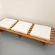 Pair of vintage  Perriand style  pine benches