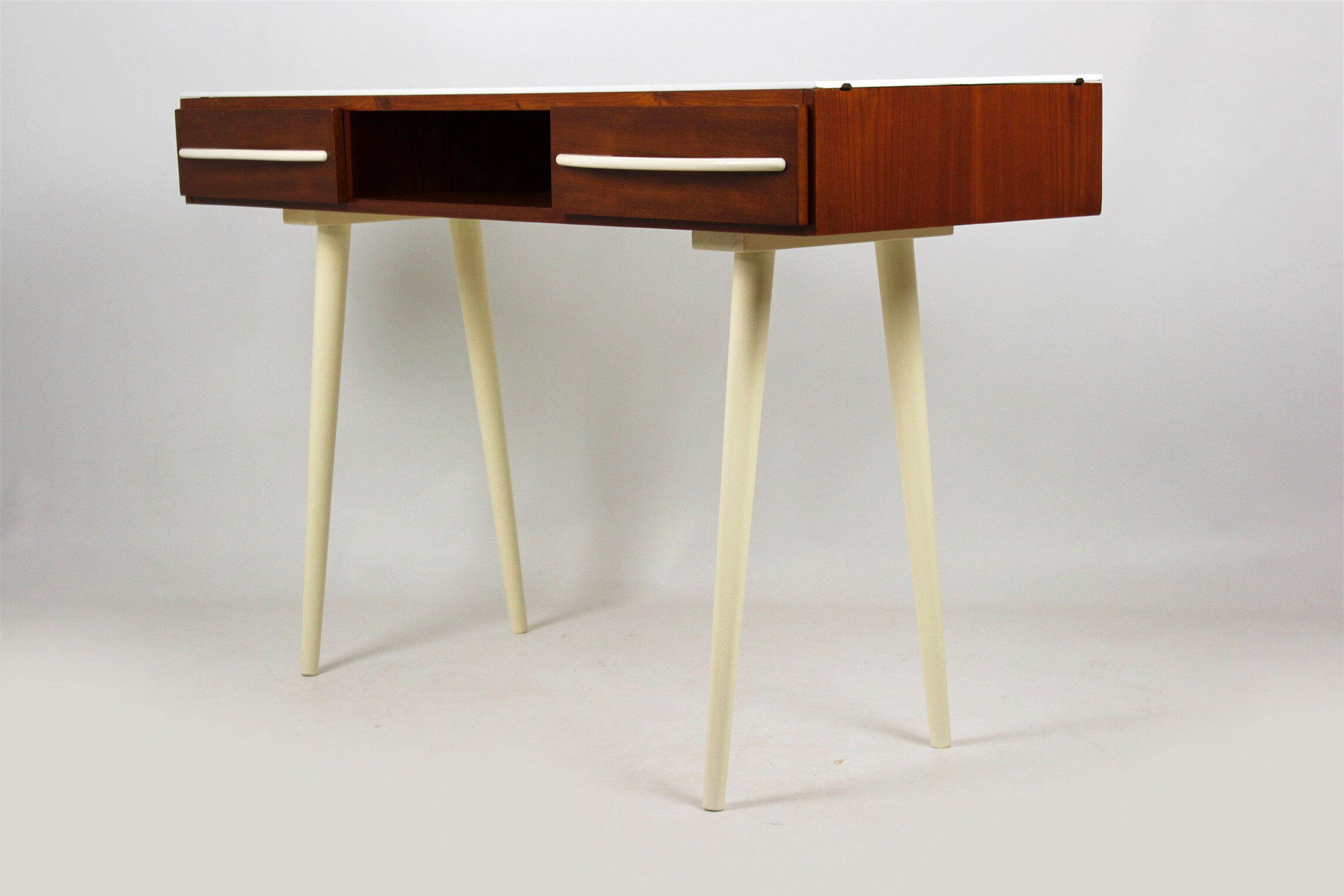 Mid-Century Desk or Console Table by M. Požár for UP Bučovice, 1960s