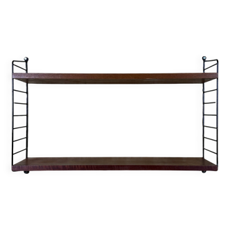 1960s/70s Teak String Shelf Module by Kajsa & Nils "Nisse" Strinning Sweden