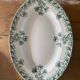 BFK Boch Frères Keramis oval dish, Capucines model, small model