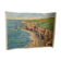 Affiche scolaire Rossignol La côte à rochers et récifs d' un côté / la côte à falaise à marée basse