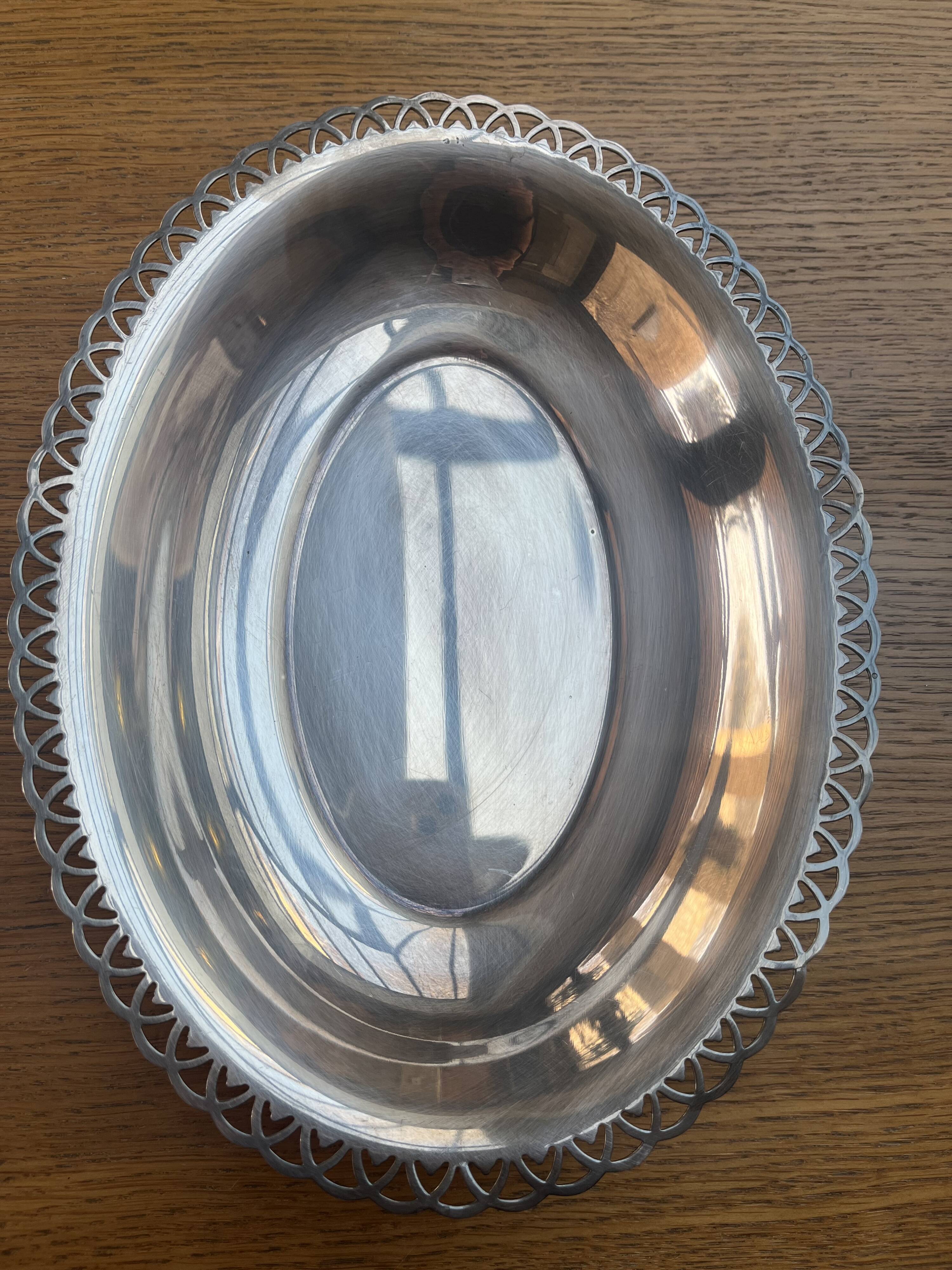 Silver dish