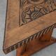 Art Nouveau Carved Wood triangular Side Table, France ca. 1915