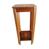 High art deco walnut selette