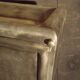 Industrial metal column cabinet.