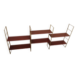 Vintage metal string shelves