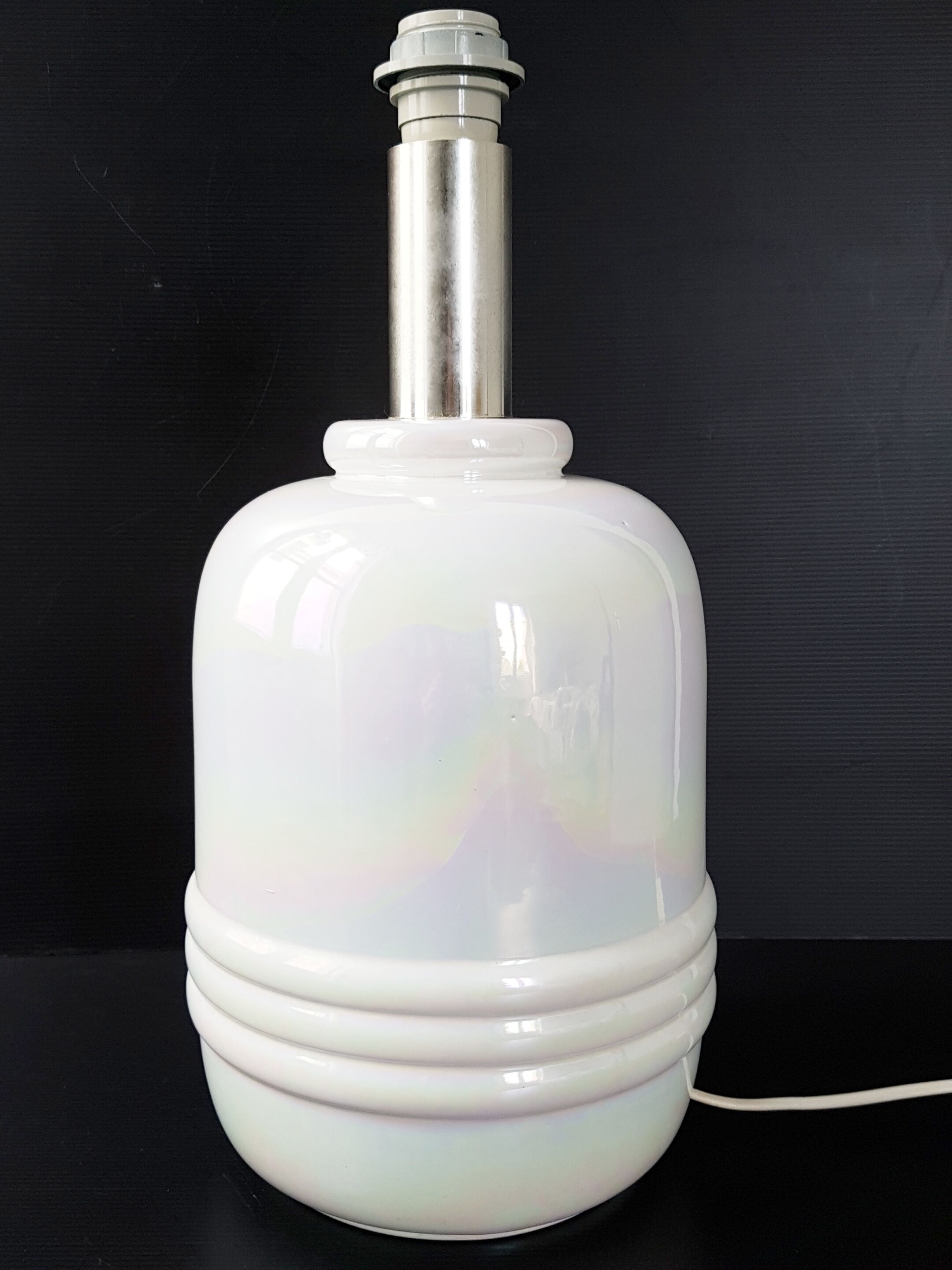 Lamp Pearly ceramic 70s