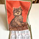 Vintage tea towel calendar 1985