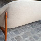 Sofa organic Danish Ib Kofod - Larsen for Carlo Gahrn of 1957