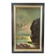 Oil on canvas seascape