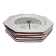 Set of 5 plates Abbey N D du Bec