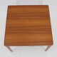Table basse en teck par Henning Kjærnulf pour Vejle Mobelfabrik Danemark années 1960