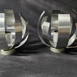 Pair of table lamps or wall lights by Jocelyne Trocmé for Oxar