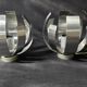 Pair of table lamps or wall lights by Jocelyne Trocmé for Oxar