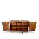 Italian Art deco burl walnut sideboard, of great quality.