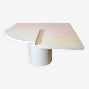 Table à manger ronde multifonctionnelle, carrée et ovale Quadrondo pour Rosenthal