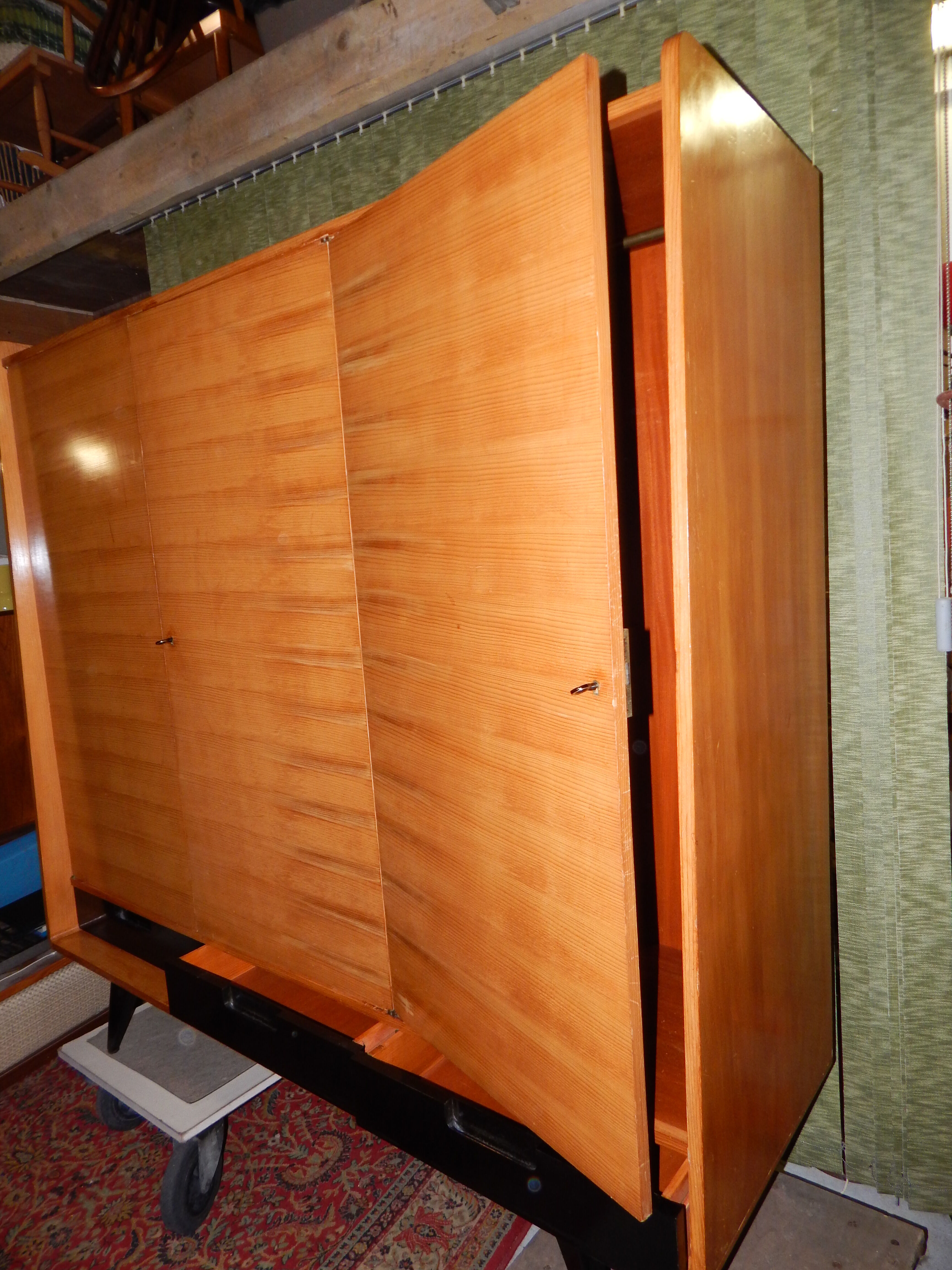 Vintage wardrobe dressing 50 years