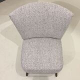 Cocktail chair reupholstered