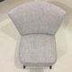 Cocktail chair reupholstered