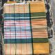 Checkered tablecloth