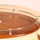19th century silver-plated metal and oak tray