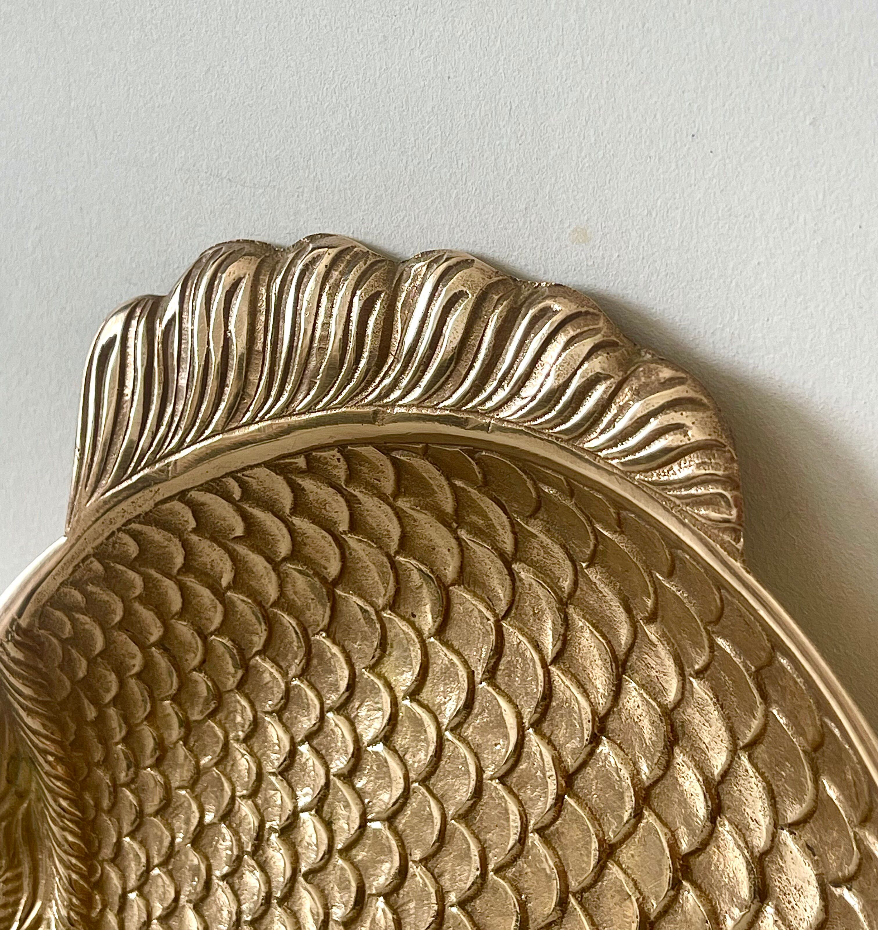Brass catchall from the 1970s