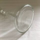 Carafe with chiseled floral decoration