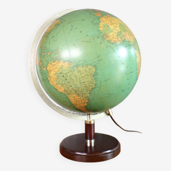 Globe terrestre lumineux JRO en allemand Ø33cm