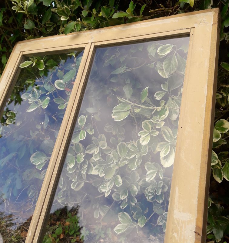 Glazed frame 70x83cm for partition