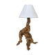 Vintage wood lamp