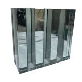 Vintage Vase • Gallotti & Radice • Glass • Mirror • Steel • 1950-1970