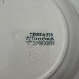 Terre de Fer hollow plate - Pierrefonds company