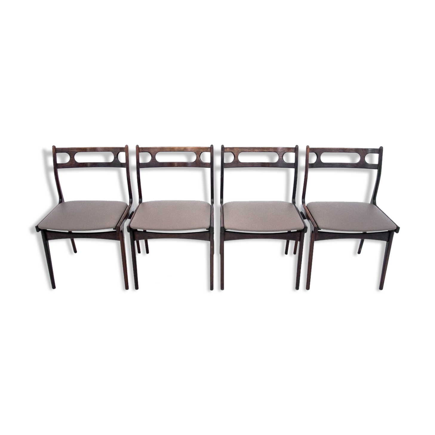 A set of four chairs, Denmark, danish design, 1960s