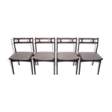 A set of four chairs, Denmark, danish design, 1960s