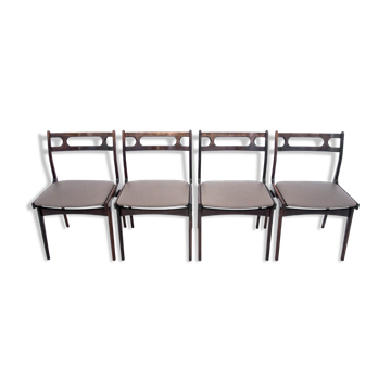 A set of four chairs, Denmark, danish design, 1960s