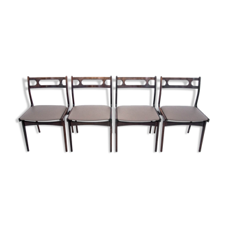 A set of four chairs, Denmark, danish design, 1960s