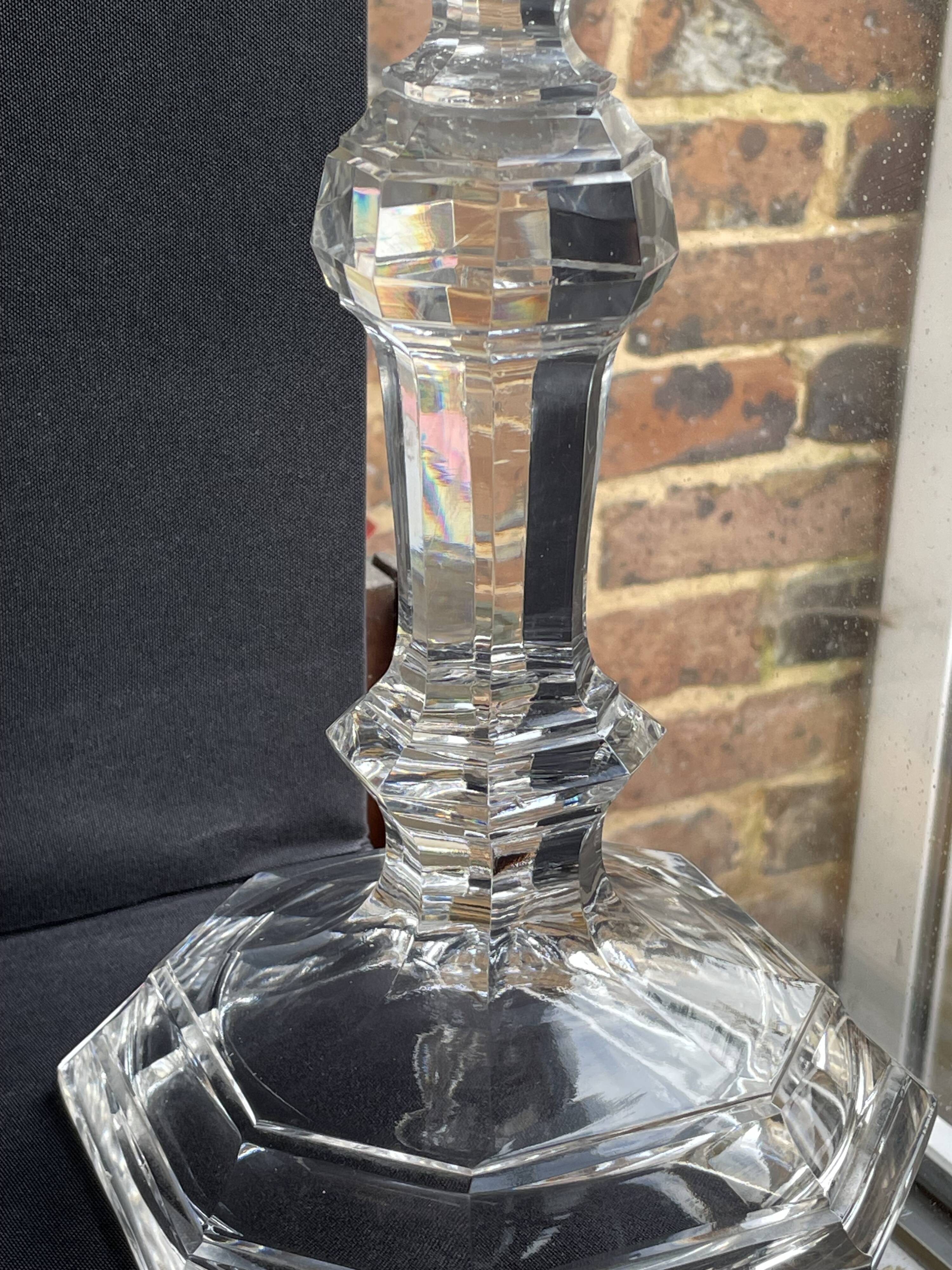 Baccarat Harcourt candle holder