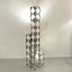 Very rare modular floor lamp produced by Reggiani, Italy around 1970.