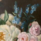 Painting flowers late nineteenth