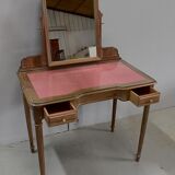 Coiffeuse en noyer massif, style Louis XVI 1900/1920