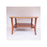 Square vintage Scandinavian coffee table
