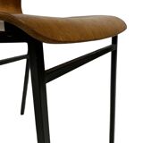 Vintage Friso Kramer for Auping 'Euroika' plywood dining chair, The Netherlands 1960's