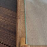 Wooden and bamboo glazed tray