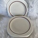Assiettes plates Tiffany