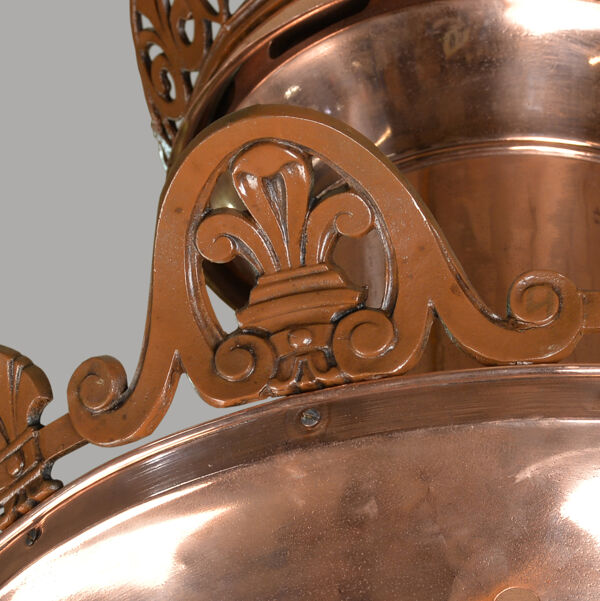 Lustre en cuivre