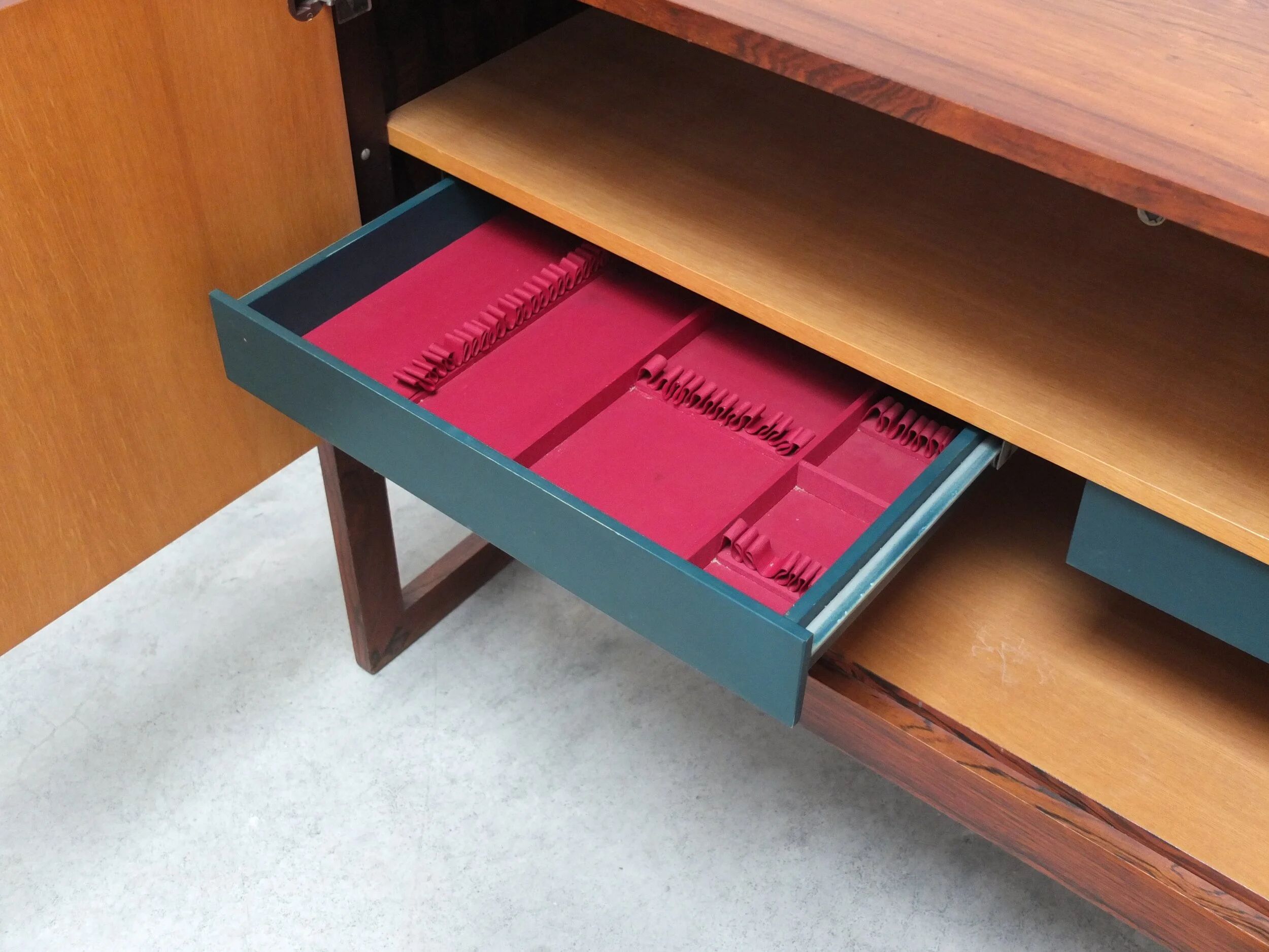 Exclusive 'Tecton' sideboard by Oswald Vermaercke for V-Form, 1965