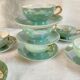 Tasses à café porcelaine Nacrée Japonais