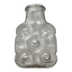 Vase vintage allemand en verre modèle sur les rochers par Lars Hellsten pour Walther Glas, années 1970