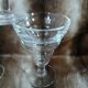 6 vintage Duralex stemmed glasses
