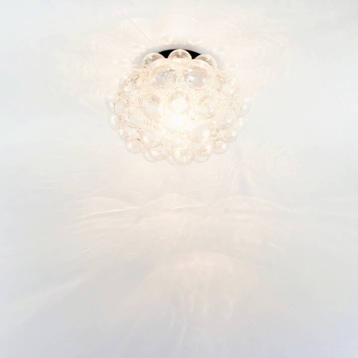 Set of 3 Mid-Century Glass Ceiling Light and Wall Lamps by Helena Tynell for Limburg, Germany, 1960s